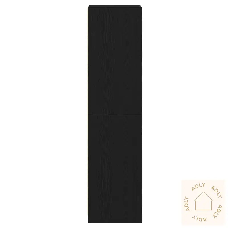 Klesskap Svart Eik 50X50X200 Cm Laget Av Tre