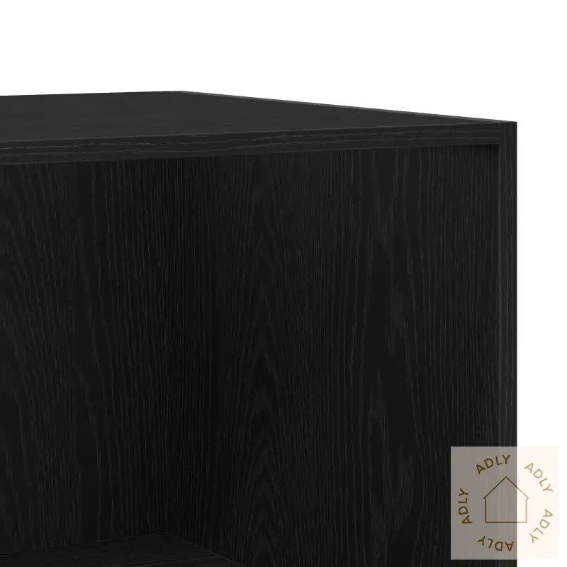 Klesskap Svart Eik 50X50X200 Cm Laget Av Tre