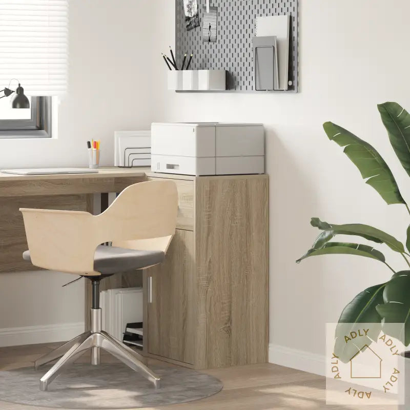 Sonoma Eik Lagringsskap Sonoma Eik Mdf Medium