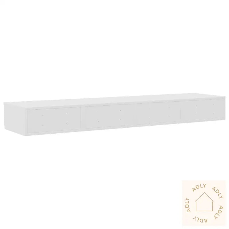 Nattbord Hvit 160X36,5X16,5 Cm Laget Av Konstruert Tre