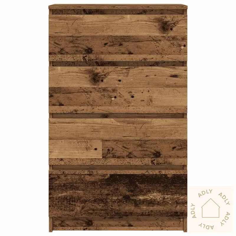 Skjenk Gammelt Tre 60X35X98,5 Cm Konstruert Tre