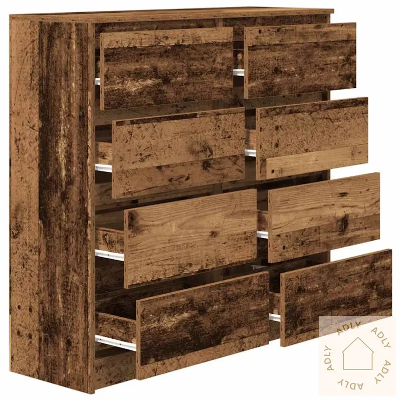 Skjenk Gammelt Tre 100X35X99 Cm Konstruert Tre