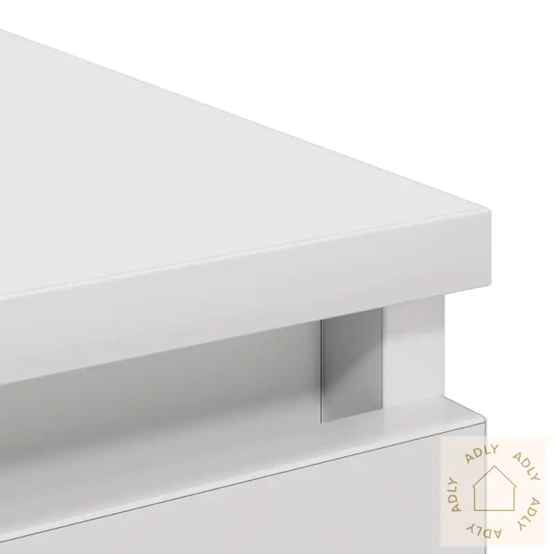 Skjenk Hvit 80X35X99 Cm Konstruert Tre