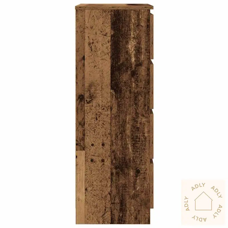 Skjenk Gammelt Tre 60X35X98,5 Cm Konstruert Tre