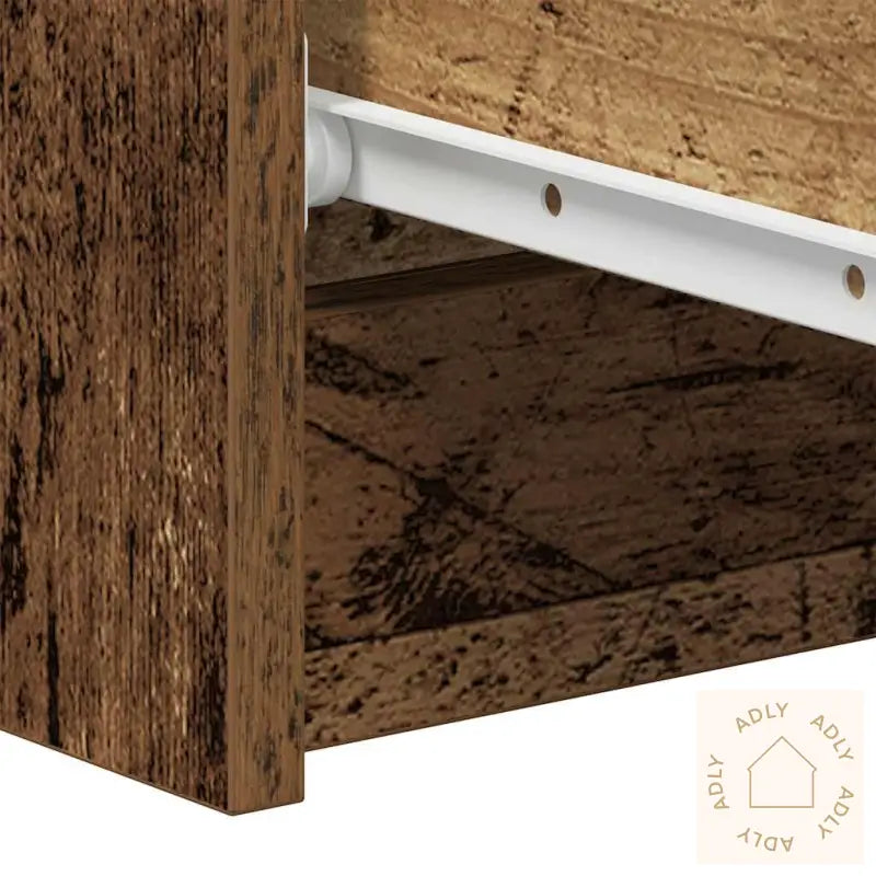 Skjenk Gammelt Tre 60X35X98,5 Cm Konstruert Tre