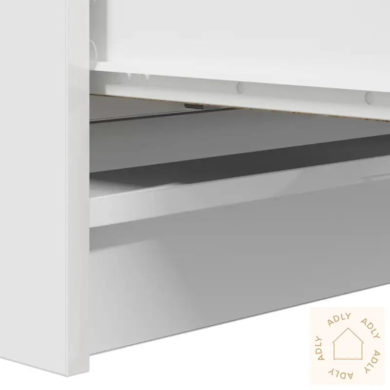Skjenk Hvit 80X35X99 Cm Konstruert Tre