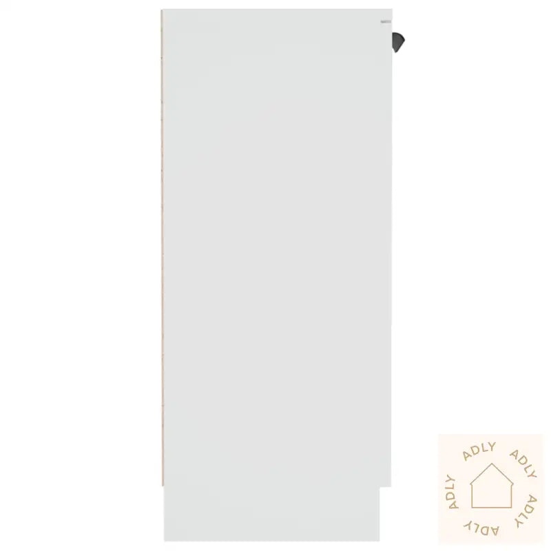 Skjenk Hvit 60X30X70 Cm Konstruert Tre