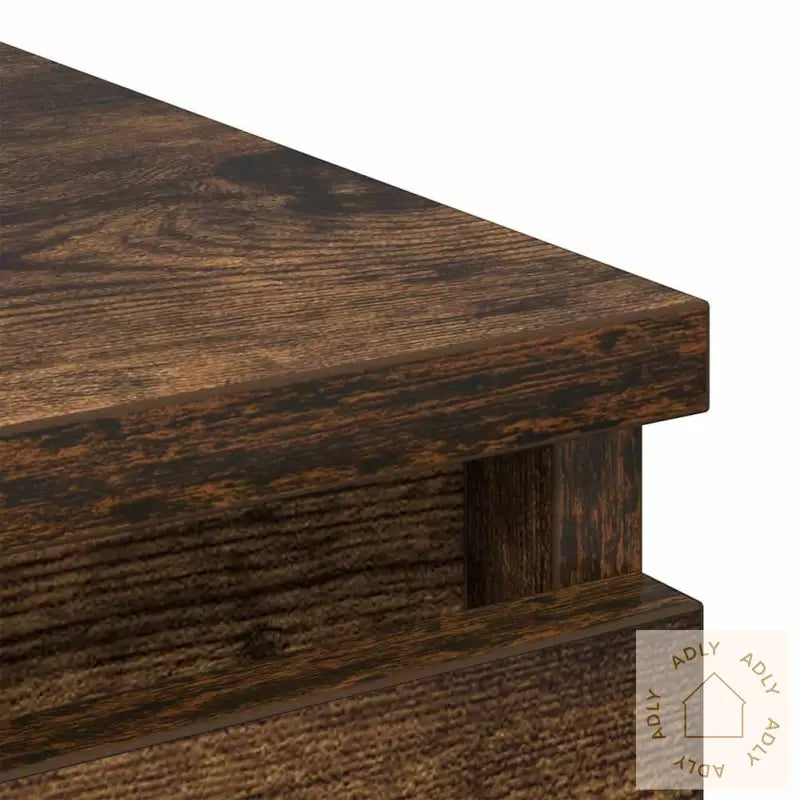 Skjenk Røkt Eik 80X35X99 Cm Konstruert Tre
