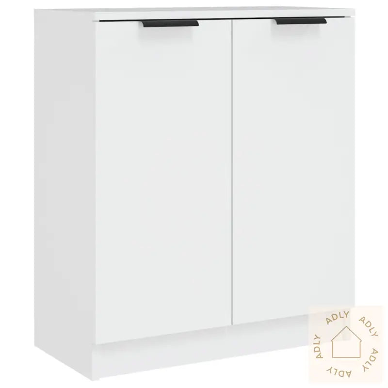 Skjenk Hvit 60X30X70 Cm Konstruert Tre
