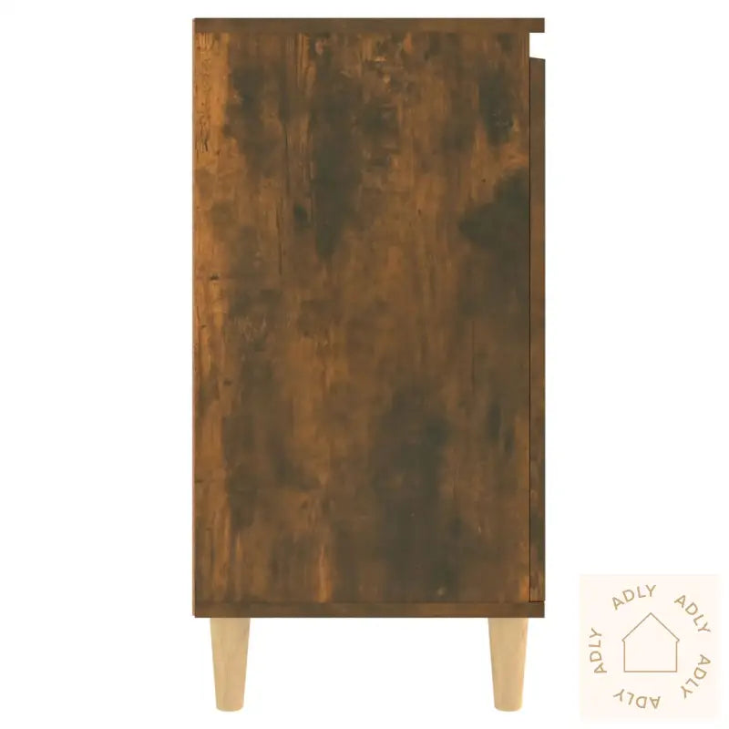 Skjenk Røkt Eik 60X35X70 Cm Konstruert Tre