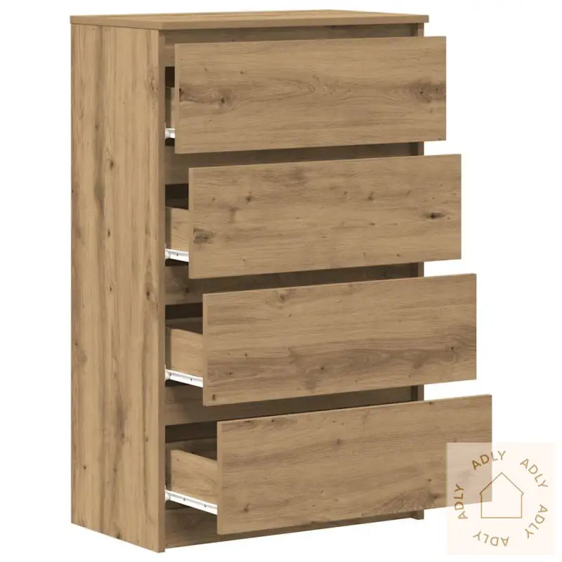 Skjenk Artisan Eik 60X35X98,5 Cm Konstruert Tre