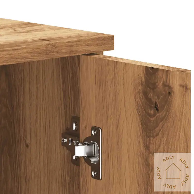 Skjenk Artisan Eik 80X36X75 Cm Konstruert Tre