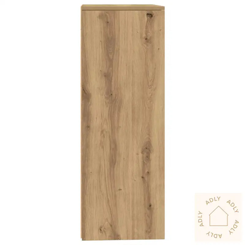 Skjenk Med 6 Skuffer Artisan Eik 50X34X96 Cm Konstruert Tre