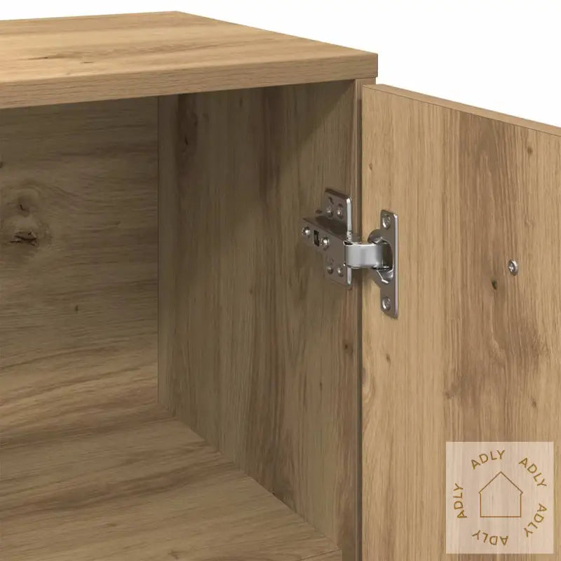 Skjenk Artisan Eik 88X30X64 Cm Konstruert Tre