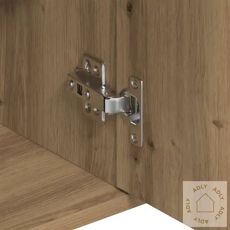 Skjenk Artisan Eik 88X30X70 Cm Konstruert Tre