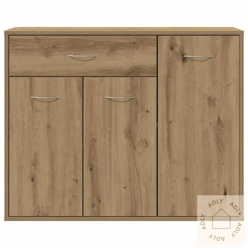 Skjenk Artisan Eik 88X30X70 Cm Konstruert Tre