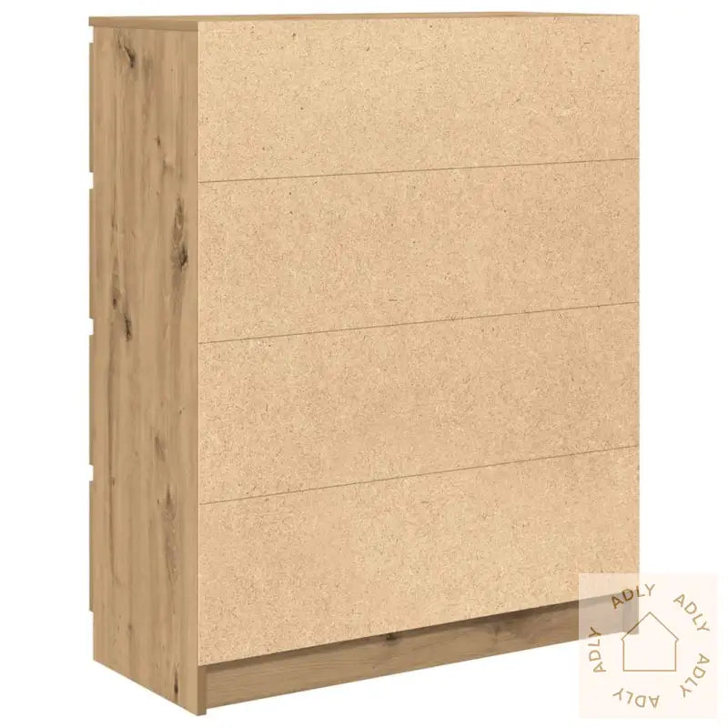 Skjenk Artisan Eik 80X35X99 Cm Konstruert Tre