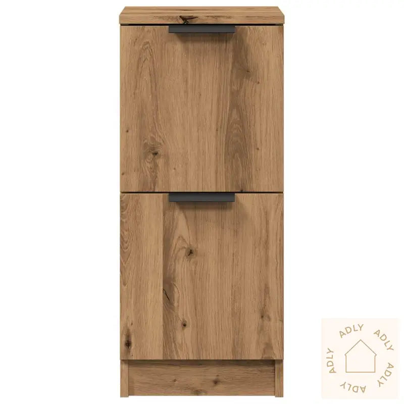 Skjenk Artisan Eik 30X30X70 Cm Konstruert Tre