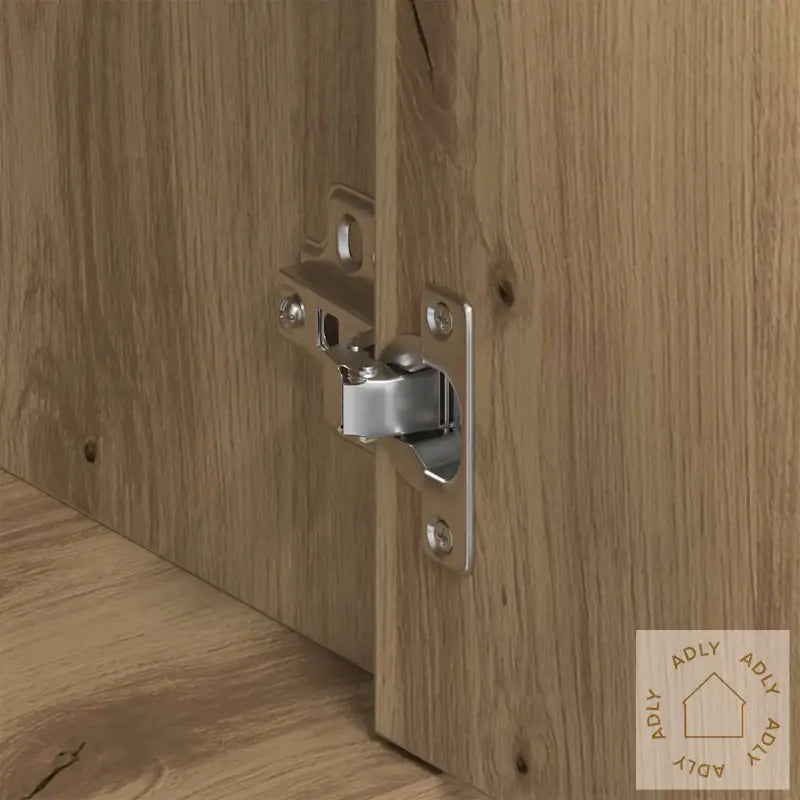 Skjenk Artisan Eik 88X30X70 Cm Konstruert Tre