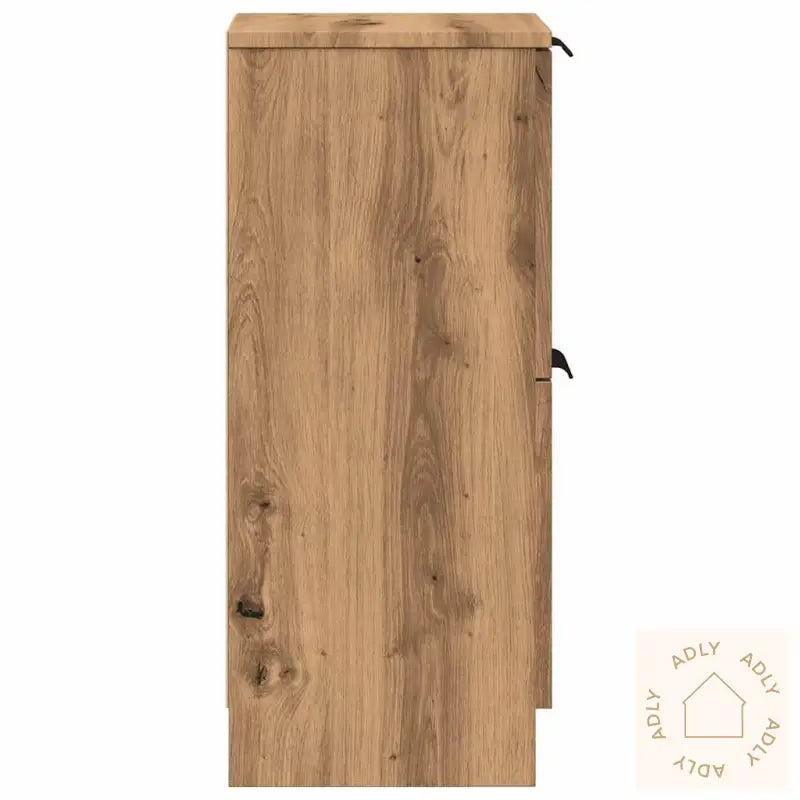 Skjenk Artisan Eik 30X30X70 Cm Konstruert Tre