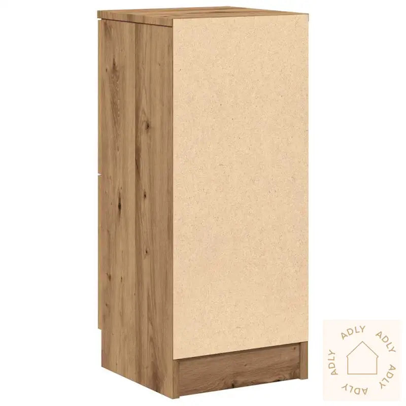 Skjenk Artisan Eik 30X30X70 Cm Konstruert Tre