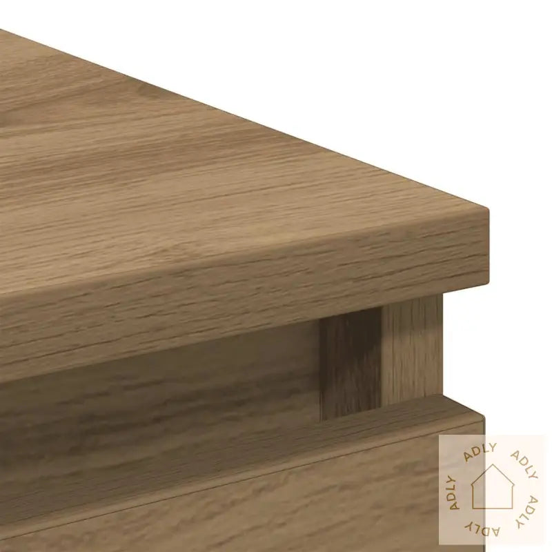Skjenk Artisan Eik 80X35X99 Cm Konstruert Tre