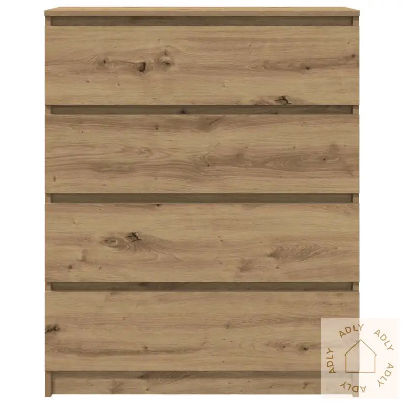 Skjenk Artisan Eik 80X35X99 Cm Konstruert Tre