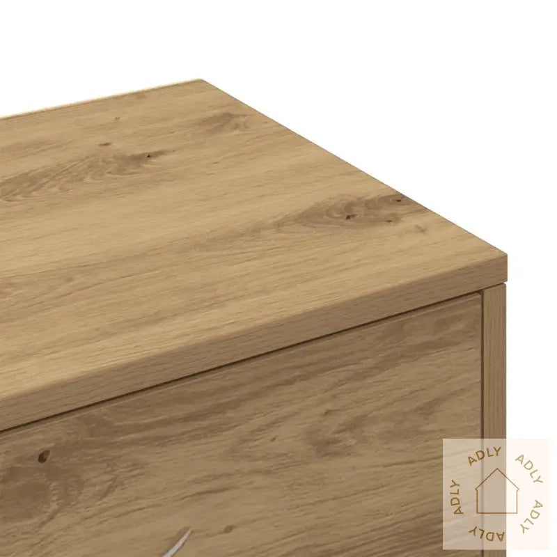 Skjenk Med 6 Skuffer Artisan Eik 50X34X96 Cm Konstruert Tre