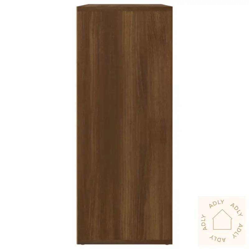 Skjenk Brun Eik 60X30X75 Cm Konstruert Tre