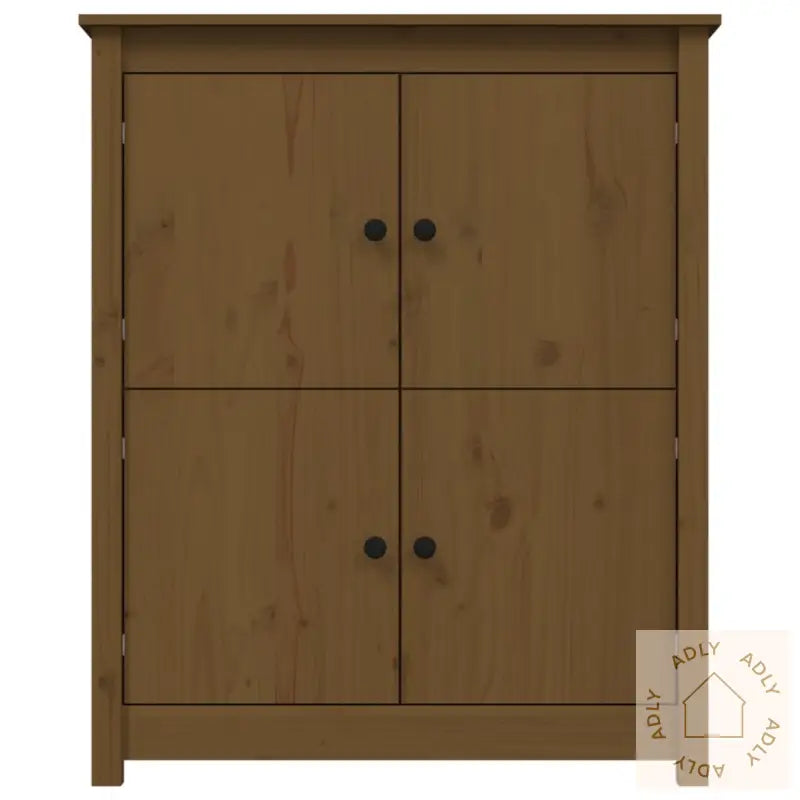 Skjenk Honningbrun 83X41,5X100 Cm Heltre Furu