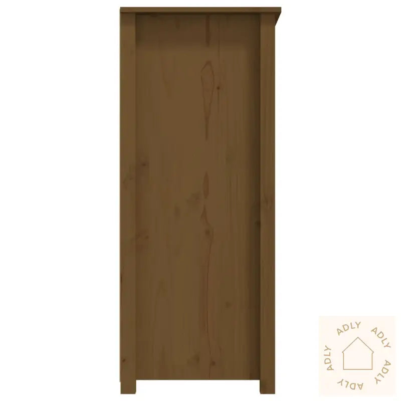 Skjenk Honningbrun 83X41,5X100 Cm Heltre Furu