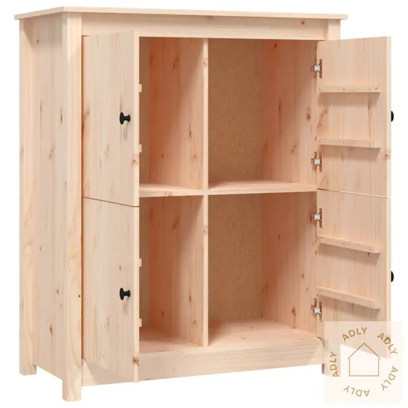 Skjenk 83X41,5X100 Cm Heltre Furu