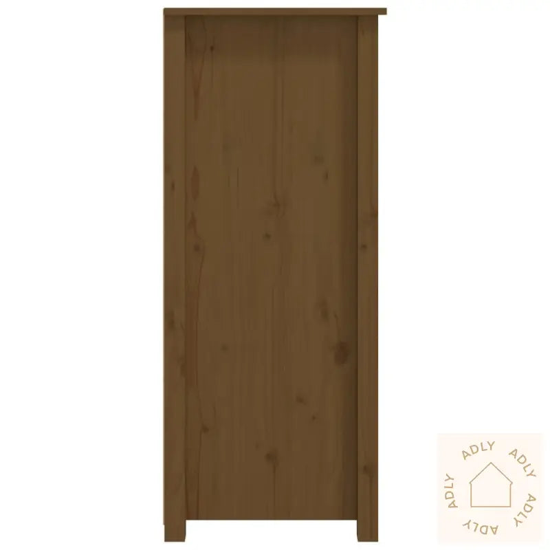 Skjenk Honningbrun 83X41,5X100 Cm Heltre Furu