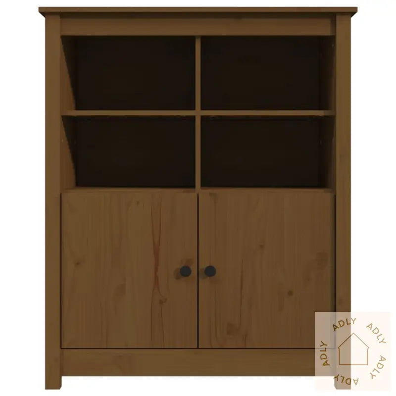 Skjenk Honningbrun 83X41,5X100 Cm Heltre Furu