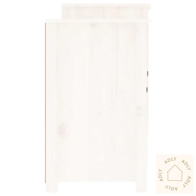 Skjenk Hvit 164X37X68 Cm Heltre Furu