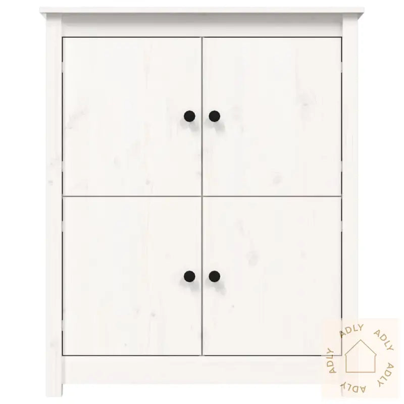 Skjenk Hvit 83X41,5X100 Cm Heltre Furu