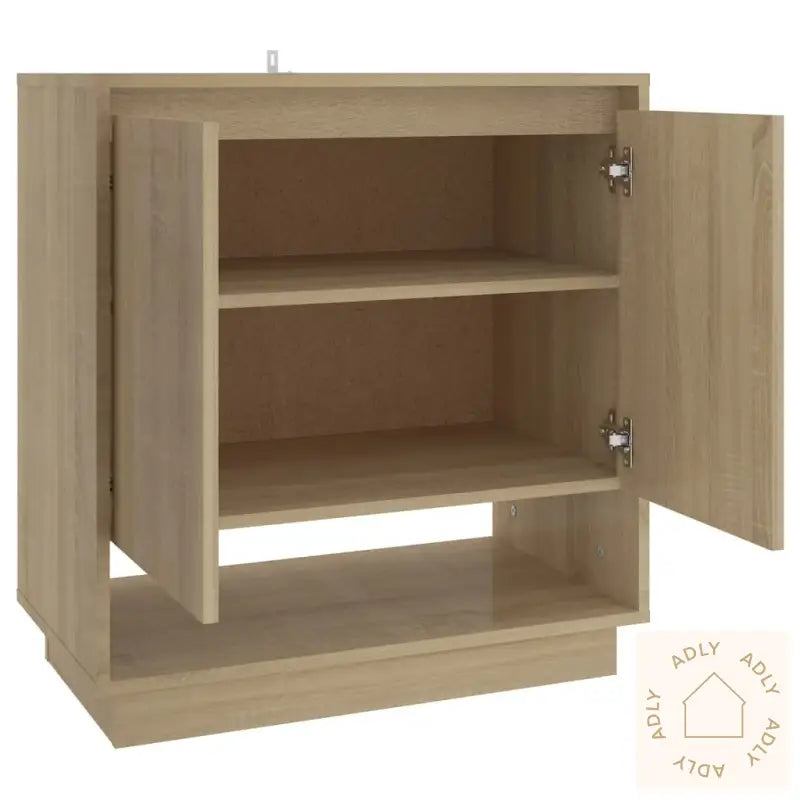 Skjenk Sonoma Eik 70X41X75 Cm Konstruert Tre