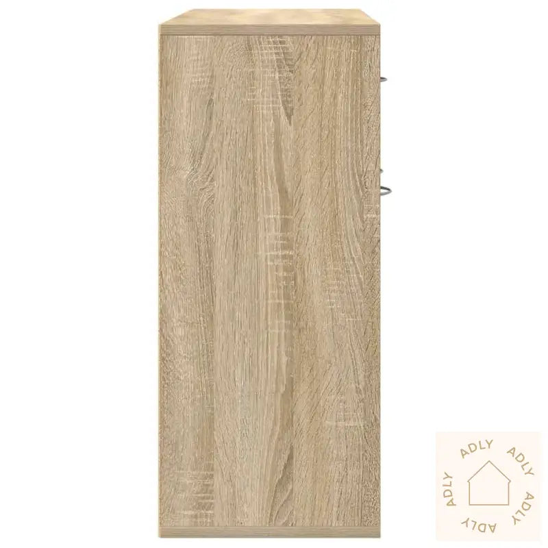 Skjenk Sonoma Eik 88X30X70 Cm Konstruert Tre