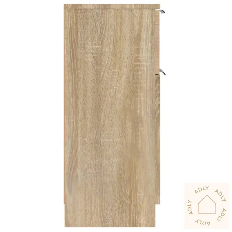 Skjenk Sonoma Eik 30X30X70 Cm Konstruert Tre