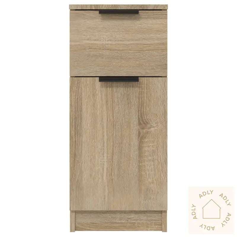 Skjenk Sonoma Eik 30X30X70 Cm Konstruert Tre