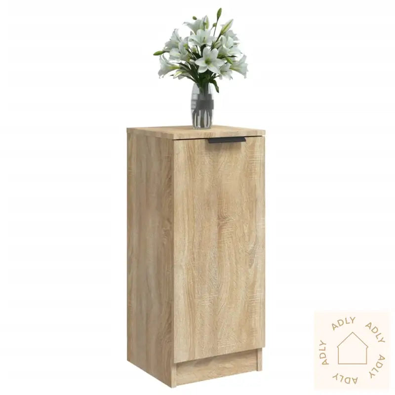 Skjenk Sonoma Eik 30X30X70 Cm Konstruert Tre