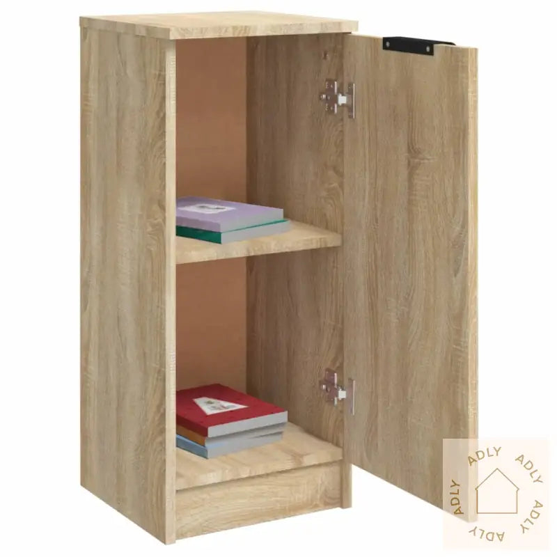 Skjenk Sonoma Eik 30X30X70 Cm Konstruert Tre