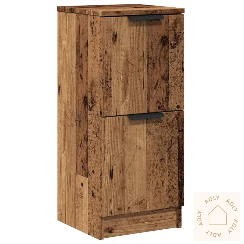 Skjenk Gammelt Tre 30X30X70 Cm Konstruert Tre