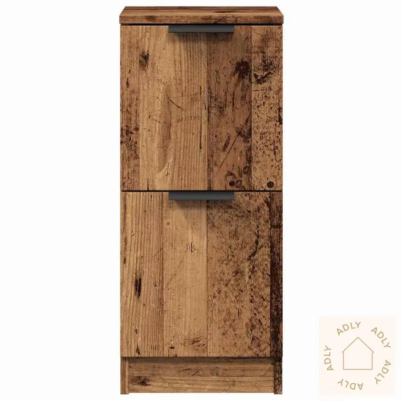 Skjenk Gammelt Tre 30X30X70 Cm Konstruert Tre