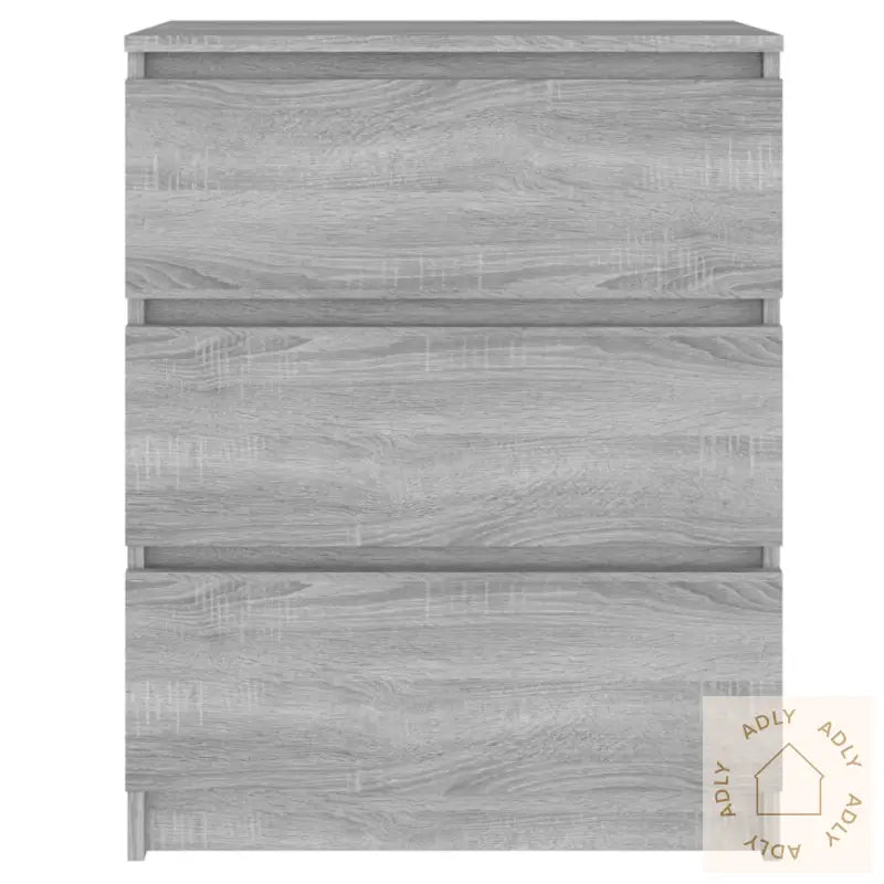 Skjenk Grå Sonoma 60X35X76 Cm Konstruert Tre