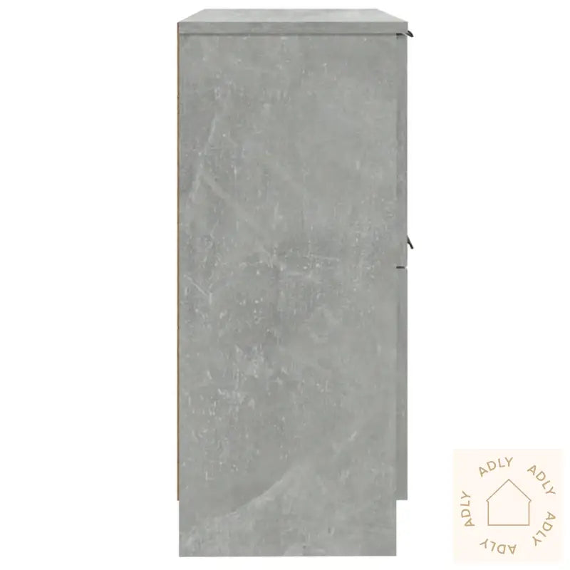 Skjenk Betonggrå 30X30X70 Cm Konstruert Tre