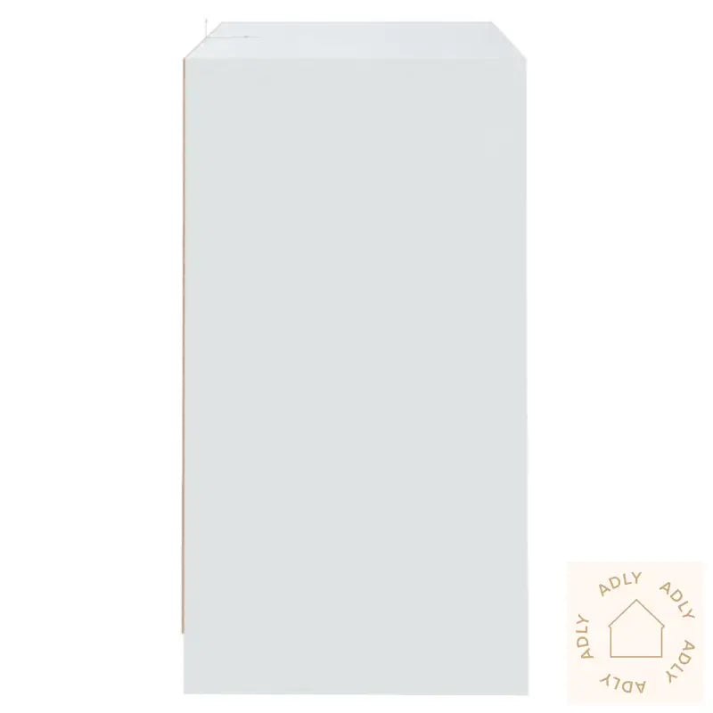 Skjenk Hvit 70X41X75 Cm Konstruert Tre