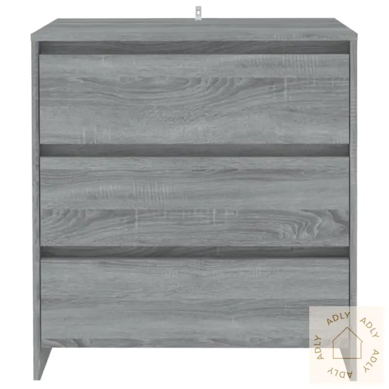Skjenk Grå Sonoma 70X41X75 Cm Konstruert Tre