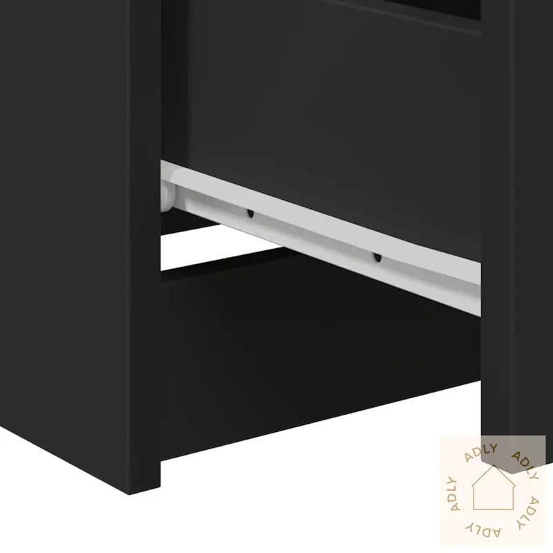Skjenk Svart 60X35X76 Cm Konstruert Tre