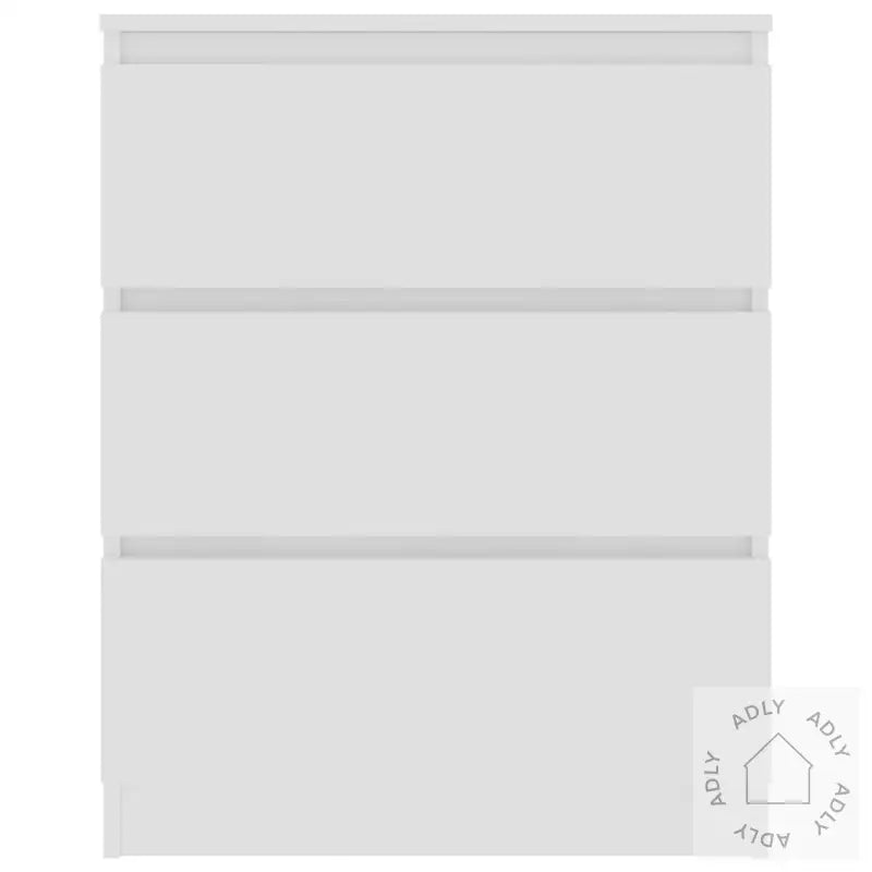 Skjenk Hvit 60X35X76 Cm Konstruert Tre